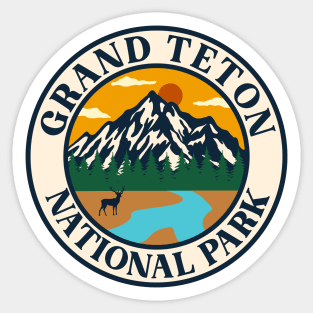 Grand teton national park Sticker